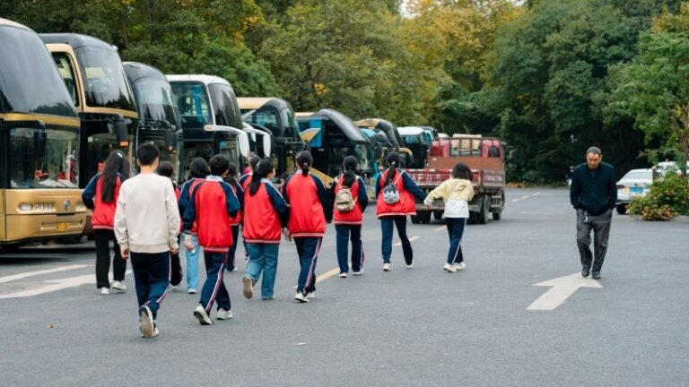Charter Bus School Field Trip