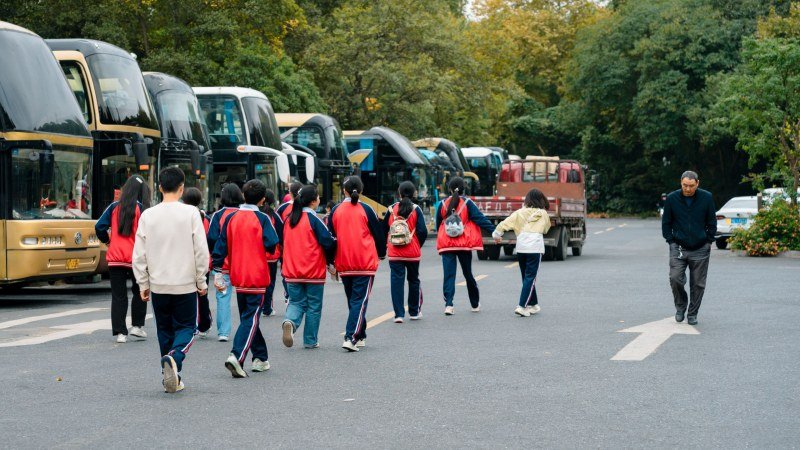 Charter Bus School Field Trip